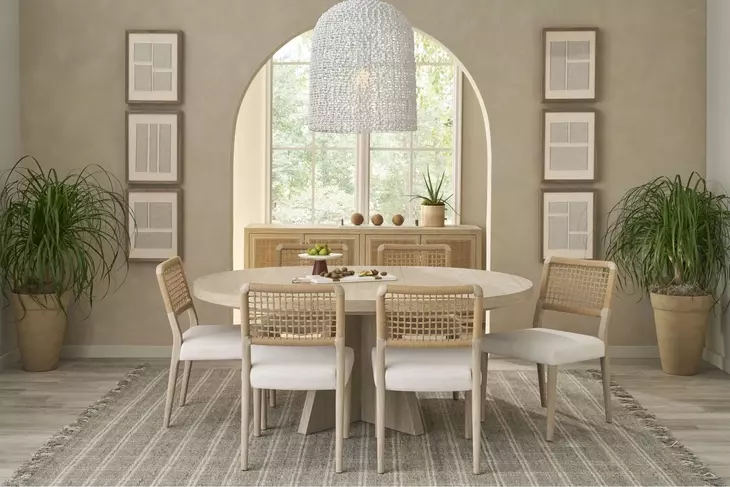 Oasis Dockside Extendable Round Dining Table