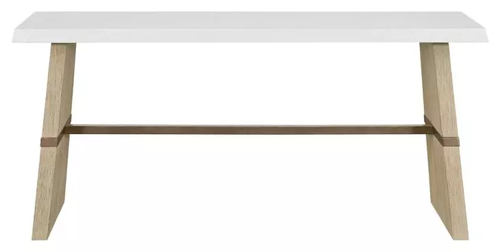 Oasis Dockside and Shoreline Concrete Top Rectangular Console Table
