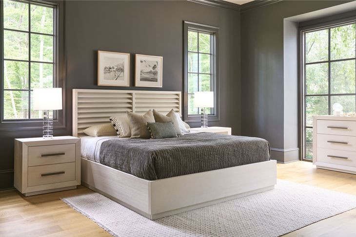 Azure Shoreline King Panel Bed