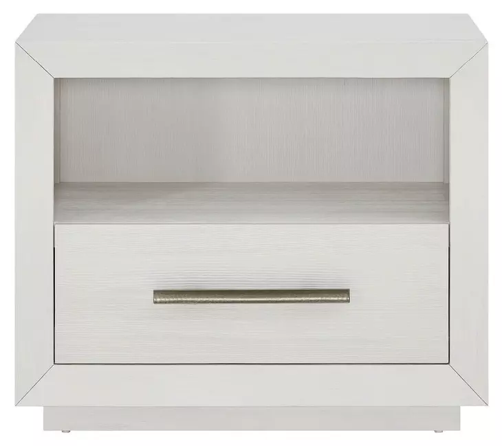 Oasis Shoreline 1 Drawer Nightstand with USB Charging and LED