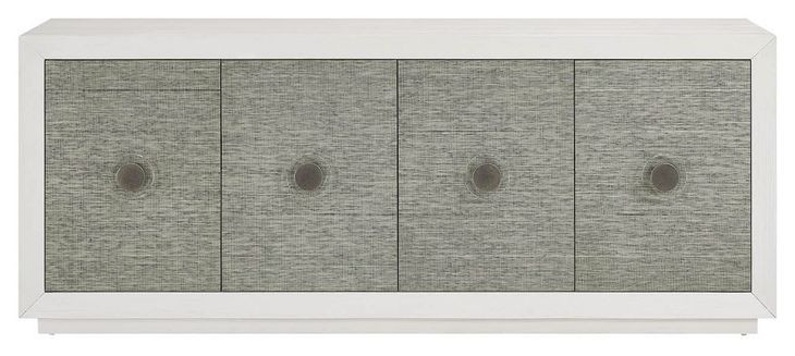 Azure Shoreline 4 Door Seascape Credenza