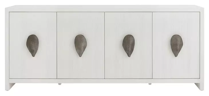 Oasis Shoreline 4 Door Oyster Shell Credenza