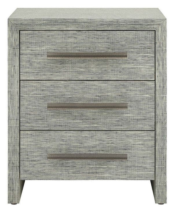 Oasis Seascape 3 Drawer Nightstand with USB Charging