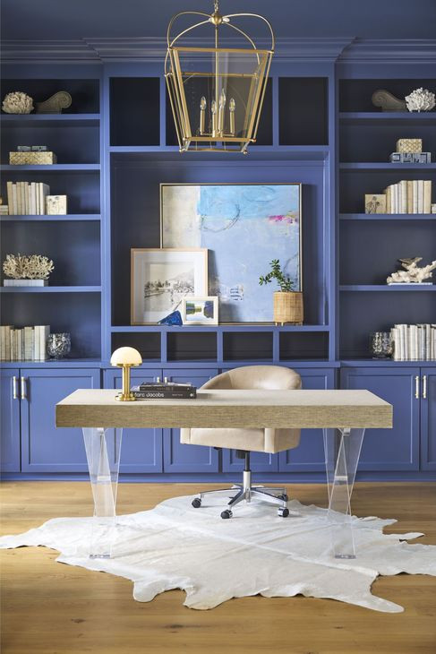 Oasis Seascape Blue 64" Writing Desk
