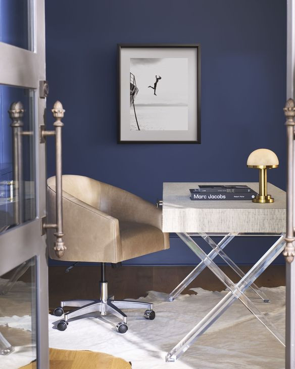 Oasis Seascape Blue 64" Writing Desk