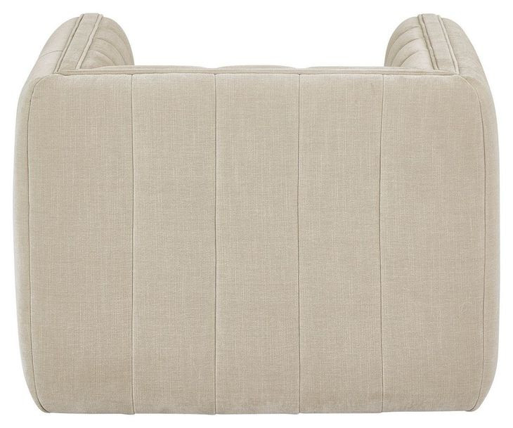 Vesta Silken Fog Upholstered Swivel Chair