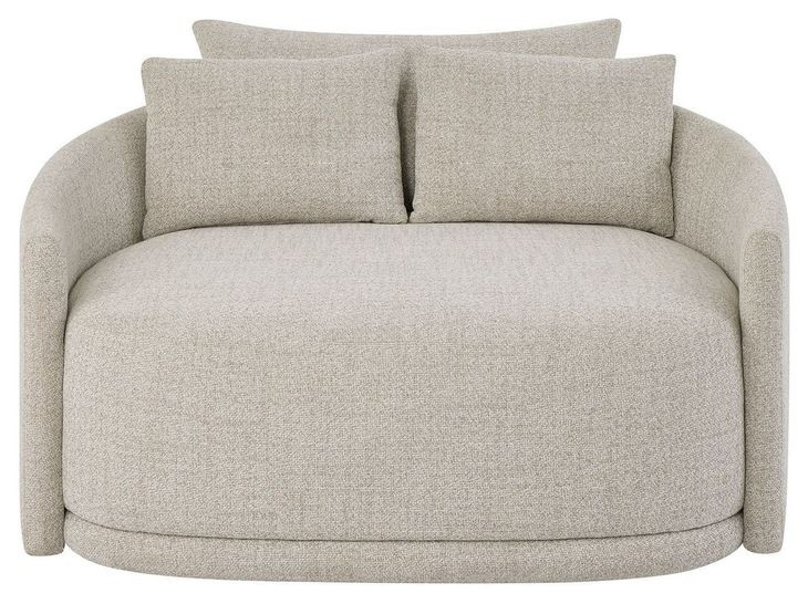 Bexley Knotty Seasalt Performance Fabric Media Lounger with Pillows