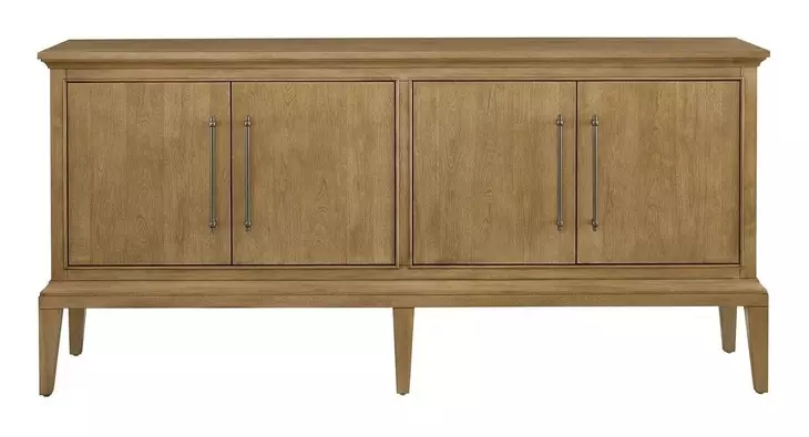 Oakmere Natural 4 Door Credenza
