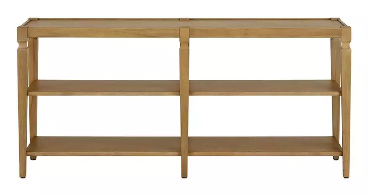 Oakmere Natural Rectangular Console Table