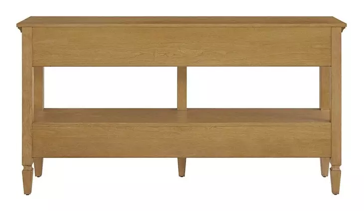 Oakmere Natural 4 Drawer Rectangular Console Table