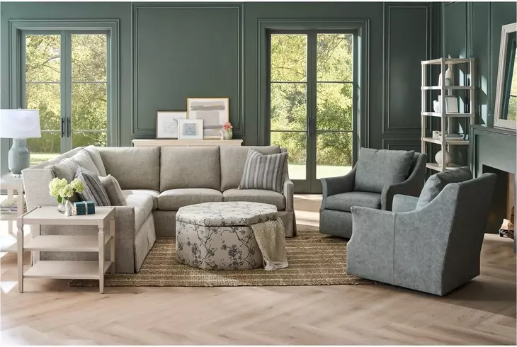Oakmere Taupe Rectangular End Table
