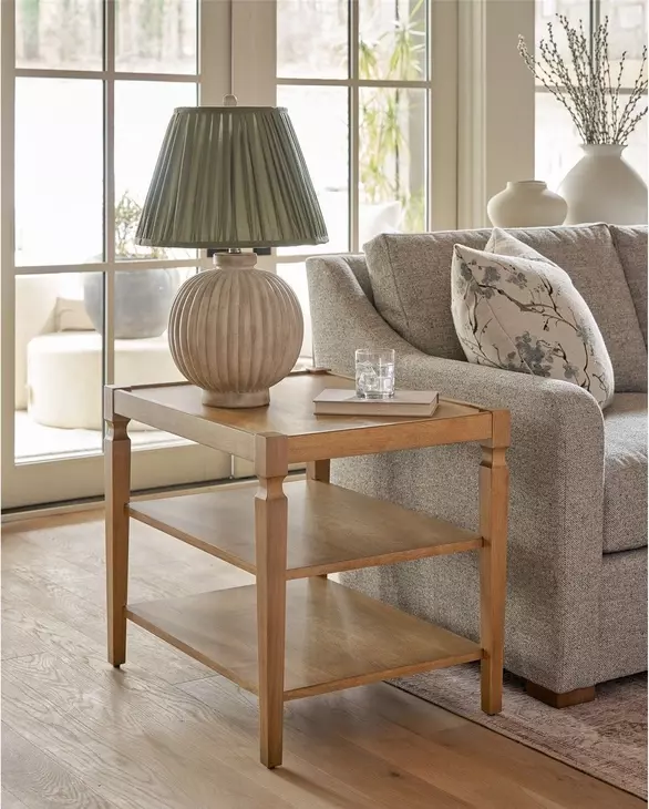 Oakmere Natural Rectangular End Table
