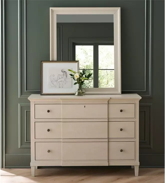 Oakmere Taupe 3 Drawer Dresser
