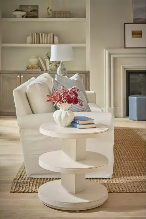 Birchaven Willow Round Meadow End Table
