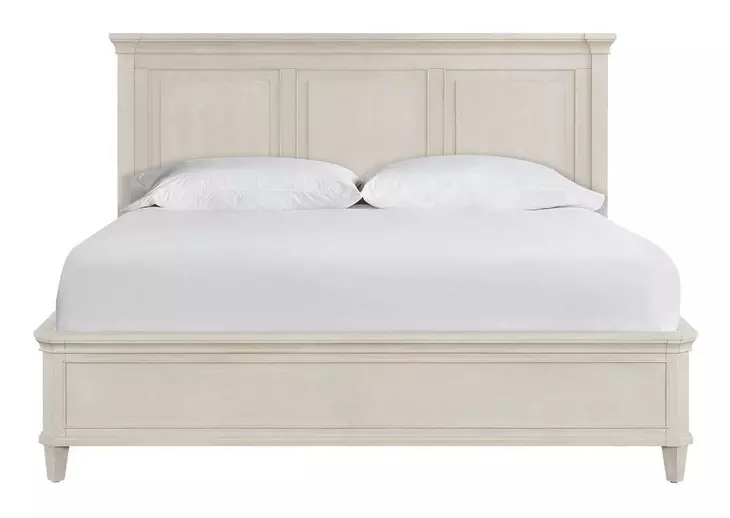 Oakmere Taupe King Panel Bed