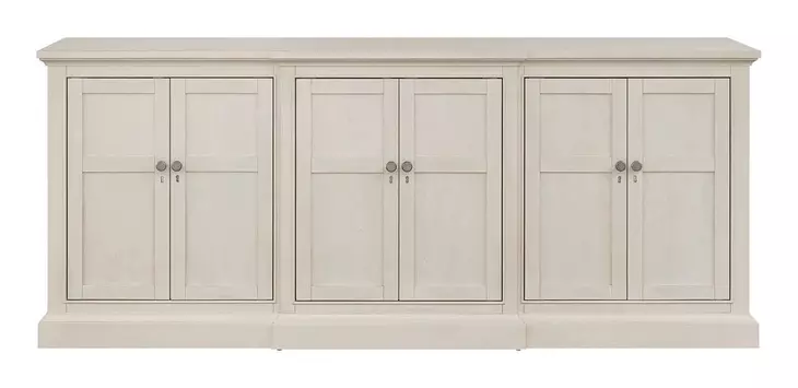 Birchaven Willow 6 Door Credenza with LED