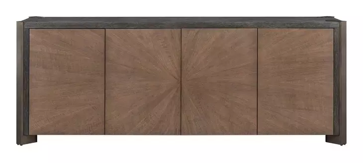 Evermont Veil and Mist 4 Door Credenza