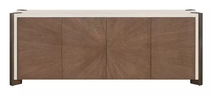 Evermont Mist and Haze 4 Door Credenza