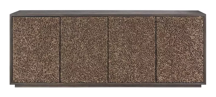 Blossom Dark Oak 4 Door Blossom Credenza