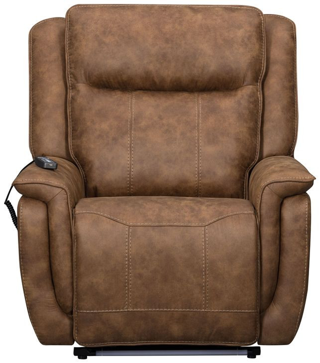 Kyra Saddle Zero Gravity Auto Glider Power Headrest Recliner with Heat Massage and Footrest