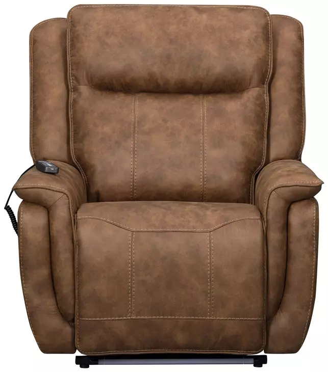 Kyra Saddle Zero Gravity Auto Glider Power Headrest Recliner with Heat Massage and Footrest