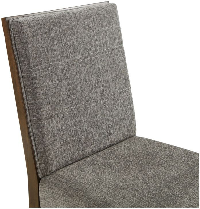 Quinn Brown Upholstered Side Chair Set of 2