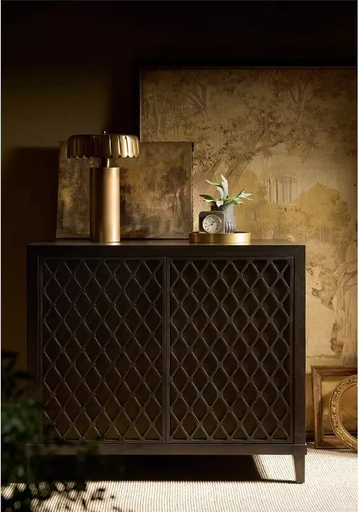 Realm Brown 2 Door Hall Chest
