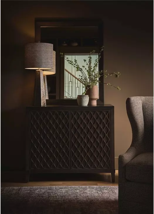 Realm Brown Rectangular Dresser Mirror