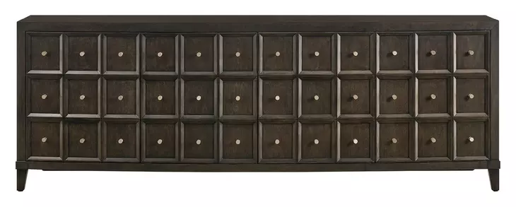 Realm Brown 4 Door Credenza