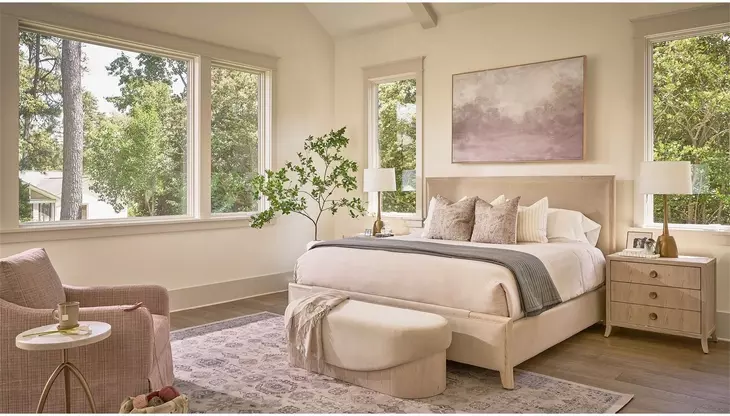 Velora Beige Upholstered Bed Bench