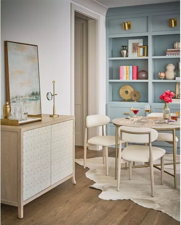 Velora Brown and Paloma 2 Door Hall Chest