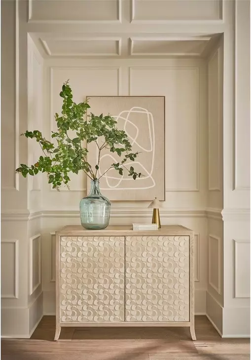 Velora Brown and Paloma 2 Door Hall Chest