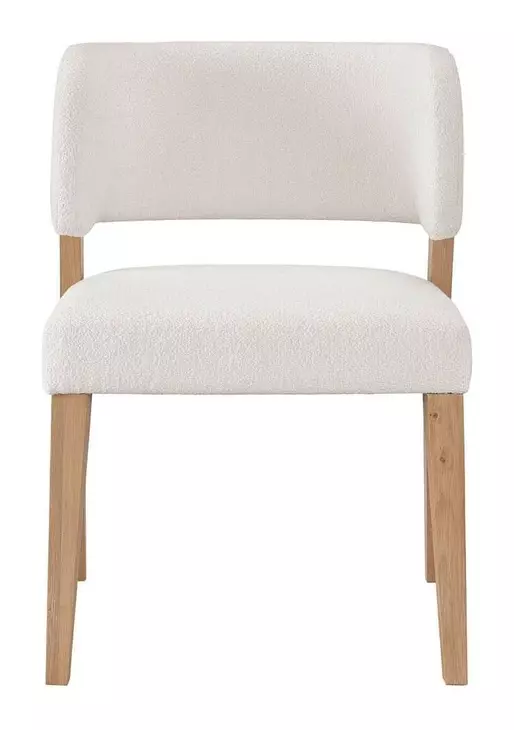 Voyage Ivory Upholstered Prier Side Chair Set of 2
