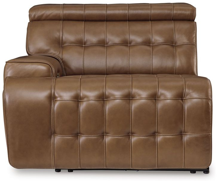 Temmpton Chocolate 4 Piece Reclining Sectional