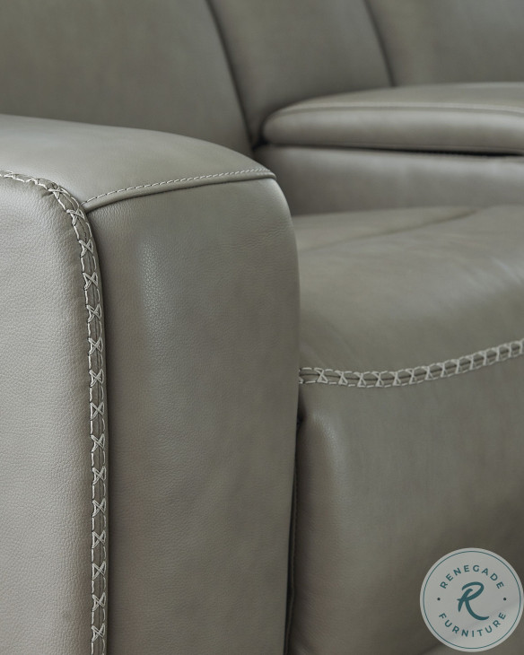 Correze Gray Power Reclining Living Room Set from Ashley Coleman Furniture