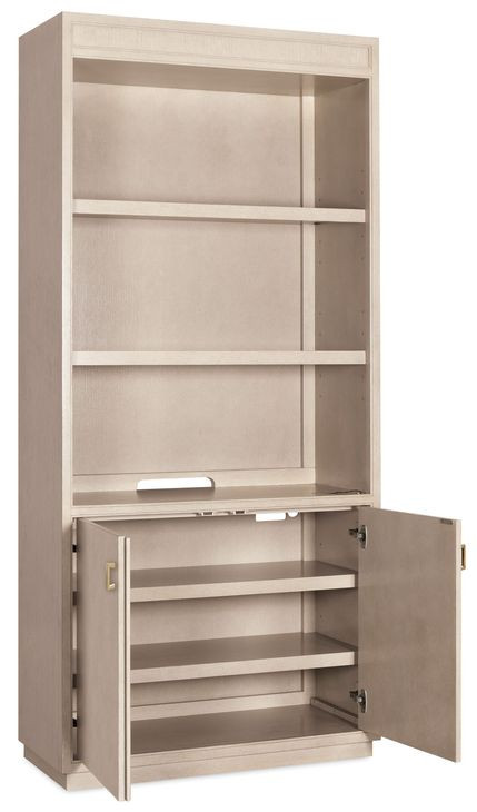 Marlowe Polished Limestone Bookcase