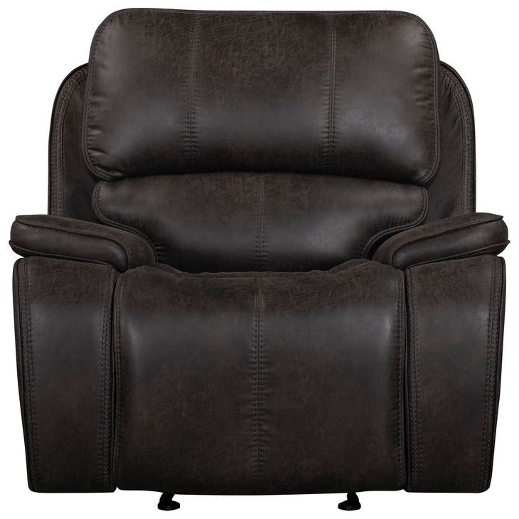 Brookings Charcoal Glider Recliner