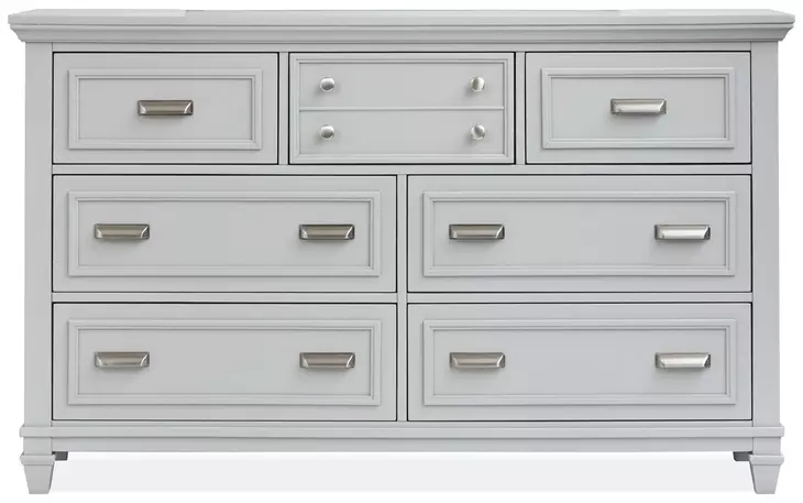 Harborwick Harbor Gray 7 Drawer Dresser