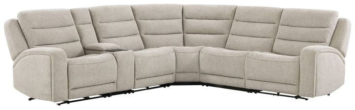 Fenixa Mari Fawn Modular Zero Gravity Power Reclining Sectional with USB Charging