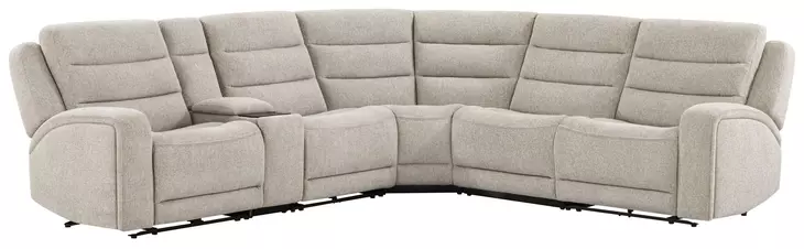 Felix Mari Fawn Modular Zero Gravity Power Reclining Sectional with USB Charging