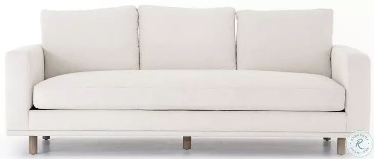 Dom Bonnell Ivory 87" Sofa