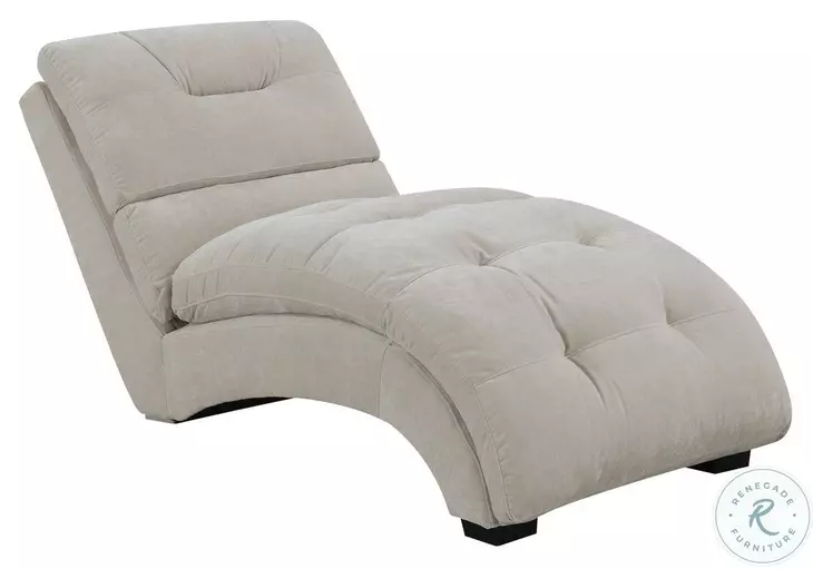 Paulson Linen Chaise Lounge