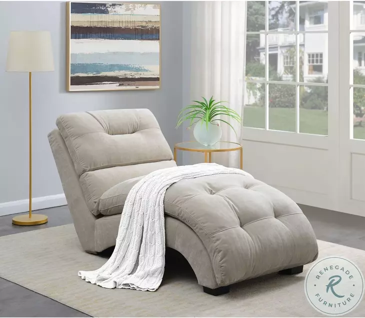 Paulson Linen Chaise Lounge