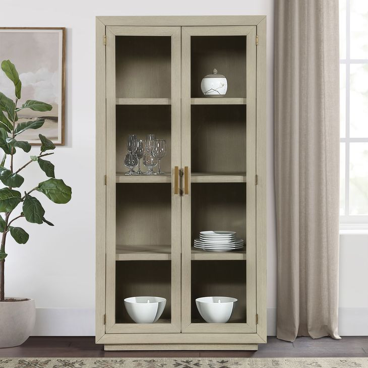 Garland Sand 2 Door Curio Cabinet