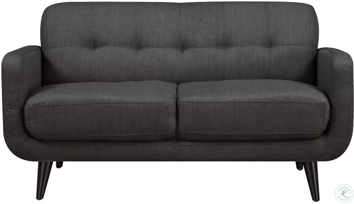 Hailey Charcoal Loveseat