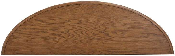 Tanner Tawny Brown Demilune Sofa Table