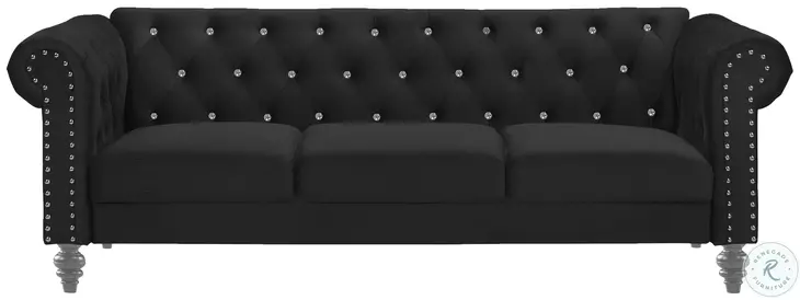 Emma Black Sofa