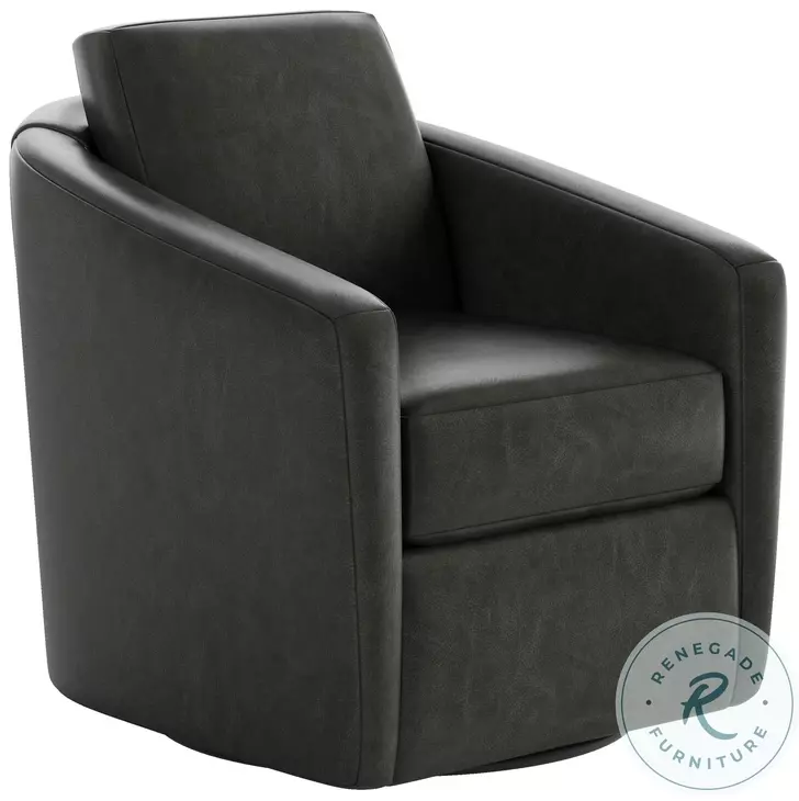 Daisey Passion Slate Swivel Glider