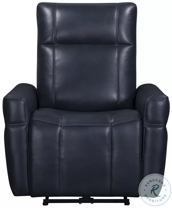Branford Steamboat Marine Leather Zero Gravity Power Recliner