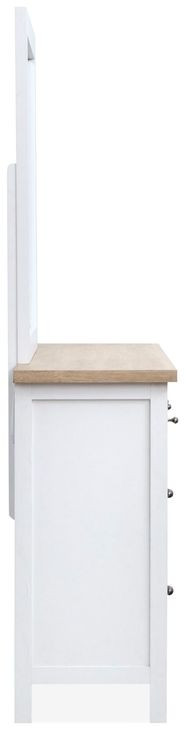 Windmill Harbour White Whisp and Sand Panel Bedroom Set